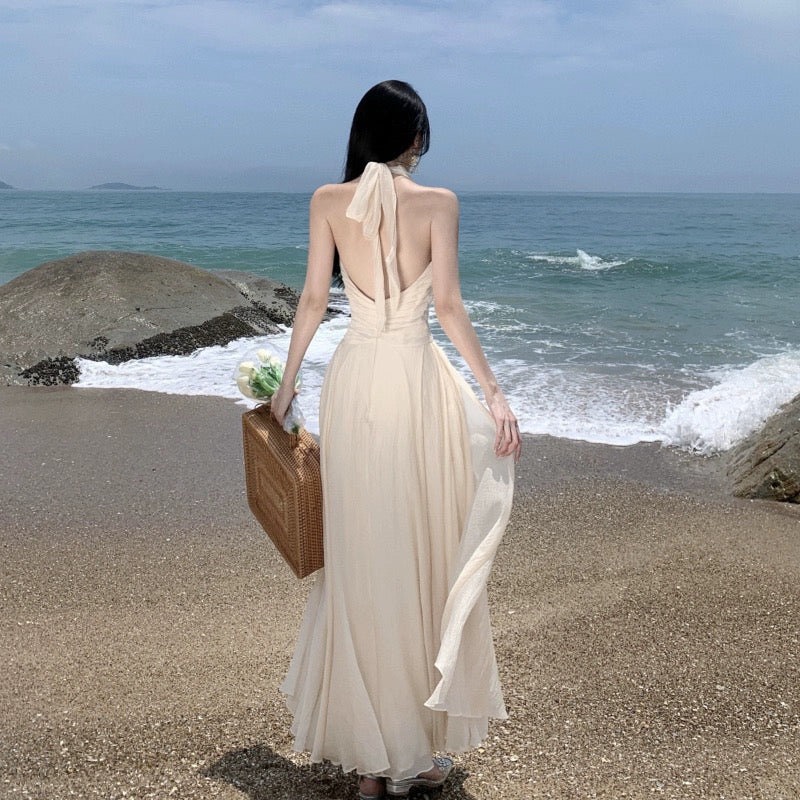 Ivory White Grace Flow Dress